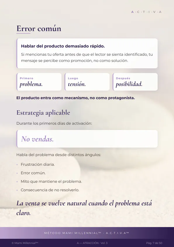 Vol. 3, página 7: Error común